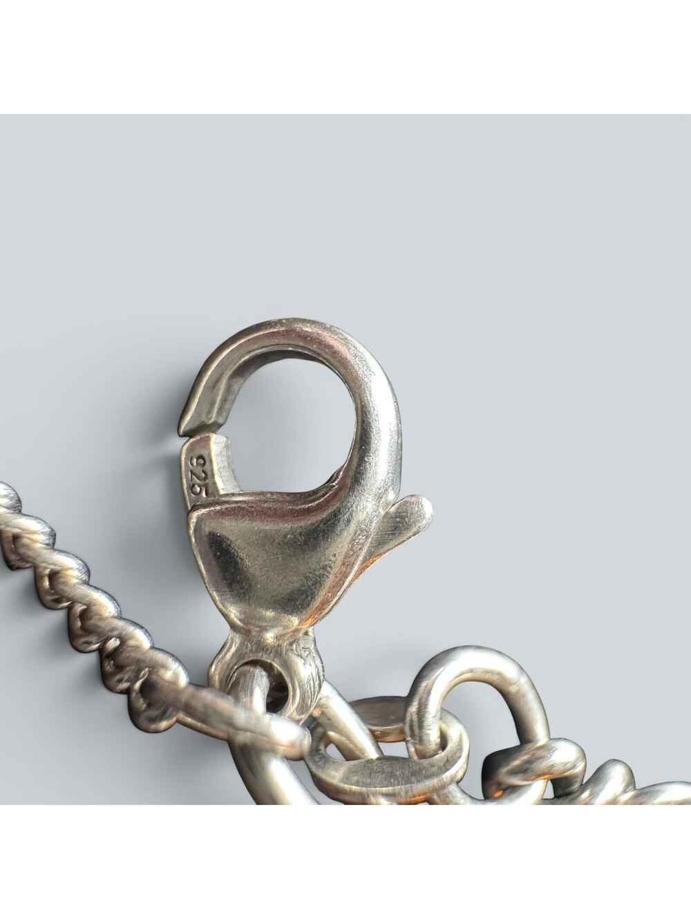 James Avery 925 Sterling Silver Large Twist Link Charm Bracelet 8” Lobster Clasp - Picture 3 of 9